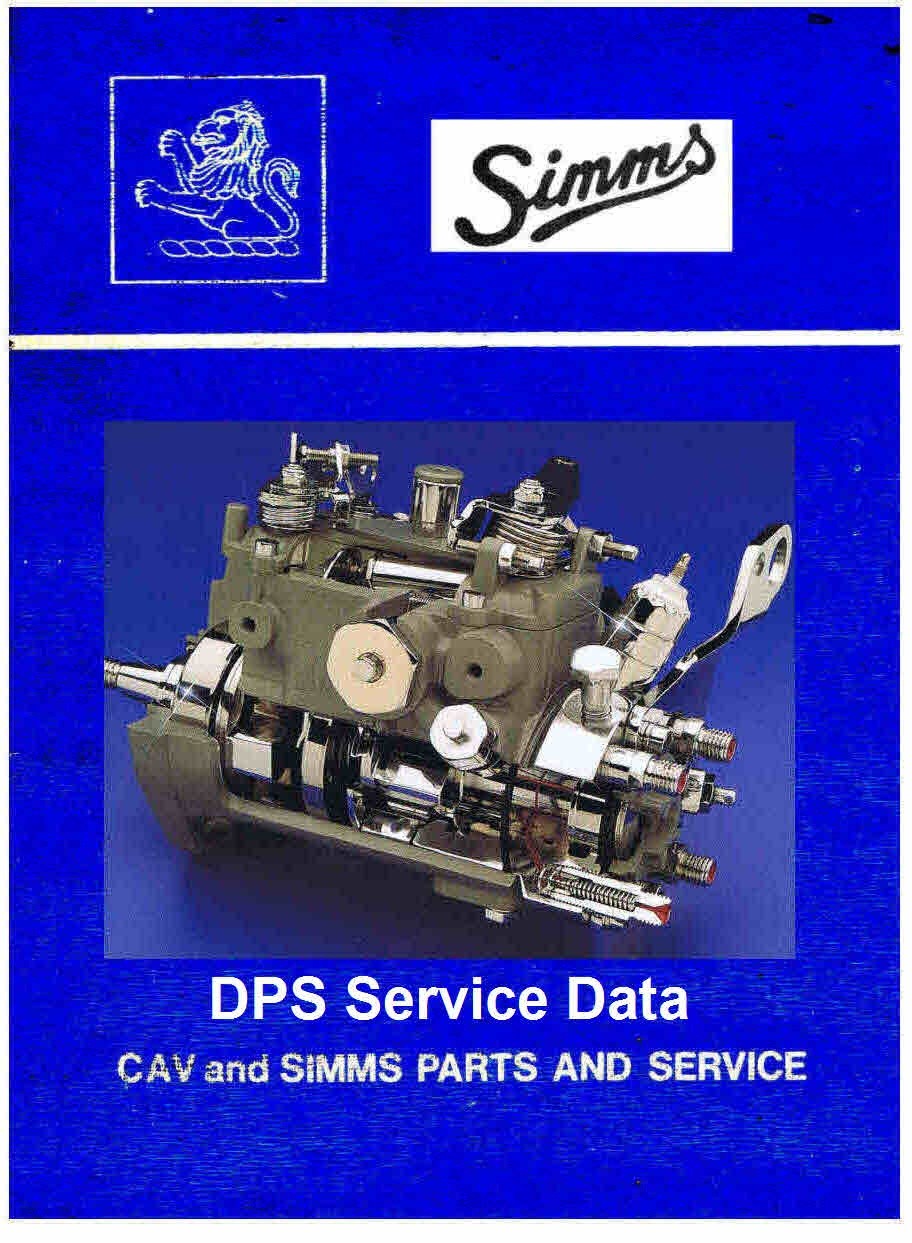 Lucas Cav Dps Injection Pump Manual